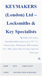 Mobile Screenshot of keymakers.co.uk